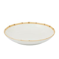 Bamboo ceramic bowl